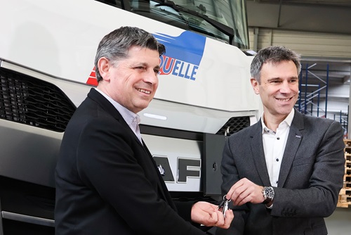 Christophe Coquelle et Renaud Dehillotte DAF Trucks France