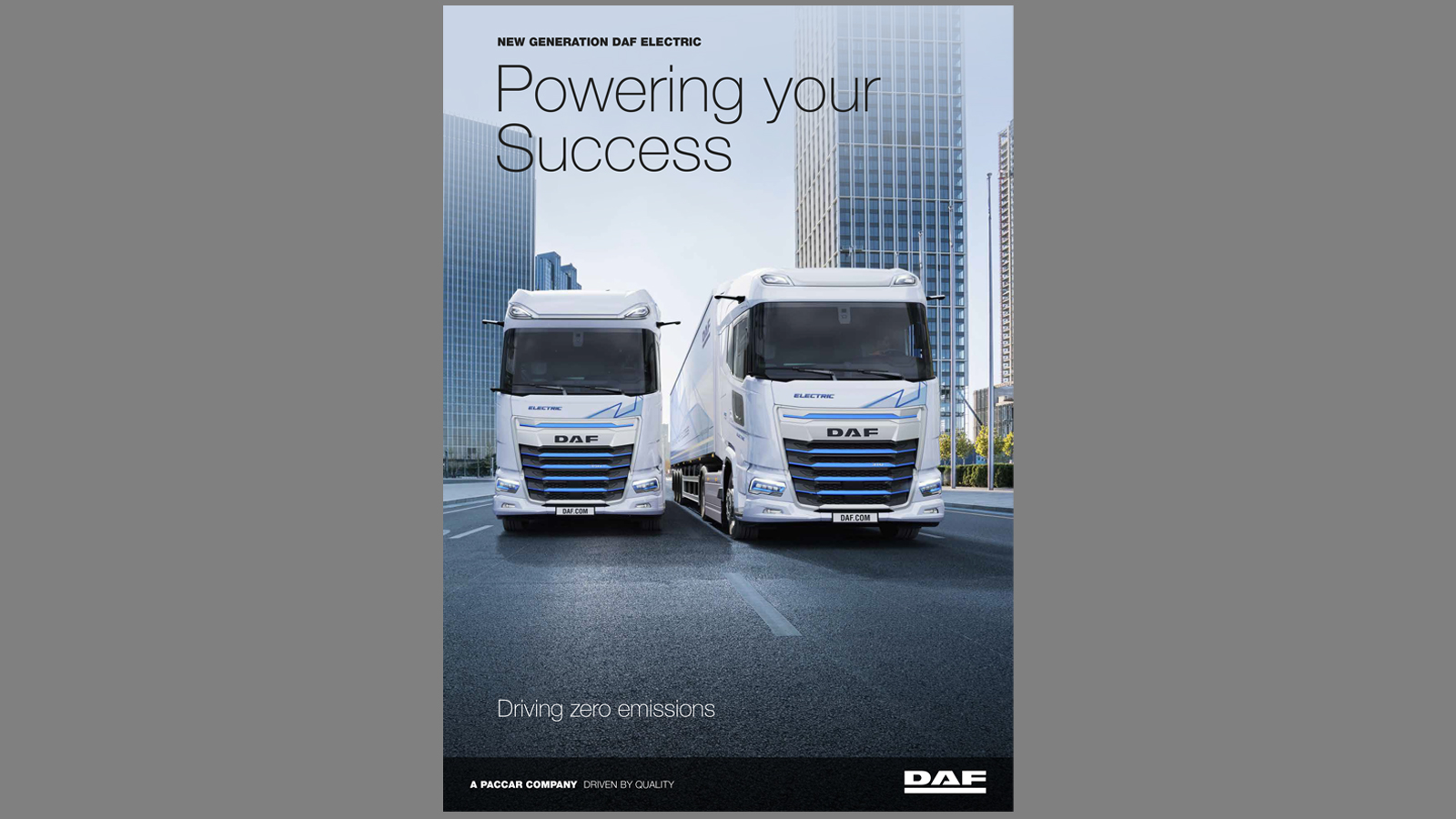 DAF XF, XG, XG⁺ Electric - DAF Trucks France