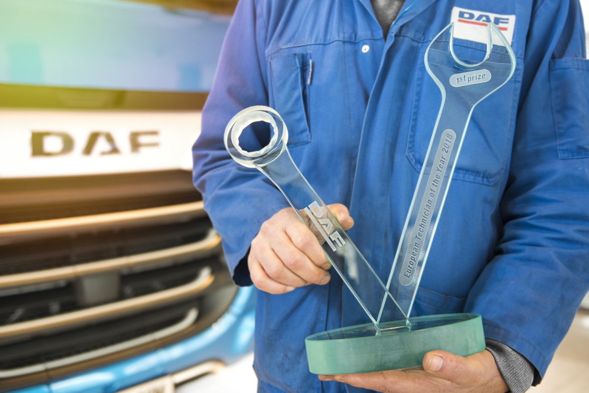 DAF European Technician of the Year 2018