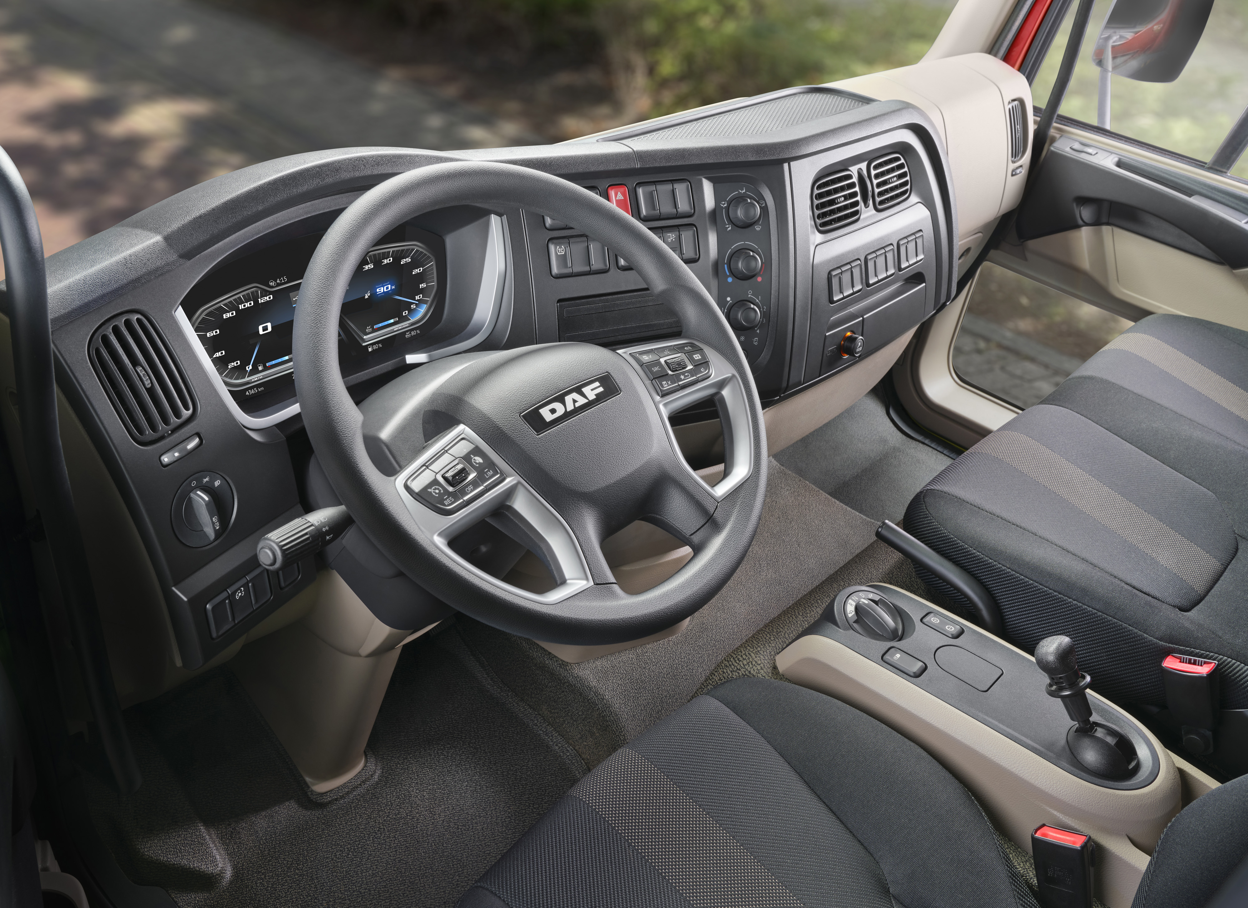 605 DAF XB Interior